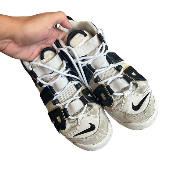 Nike Air More Uptempo White Mens 10 Shoes - Picture 4 of 5